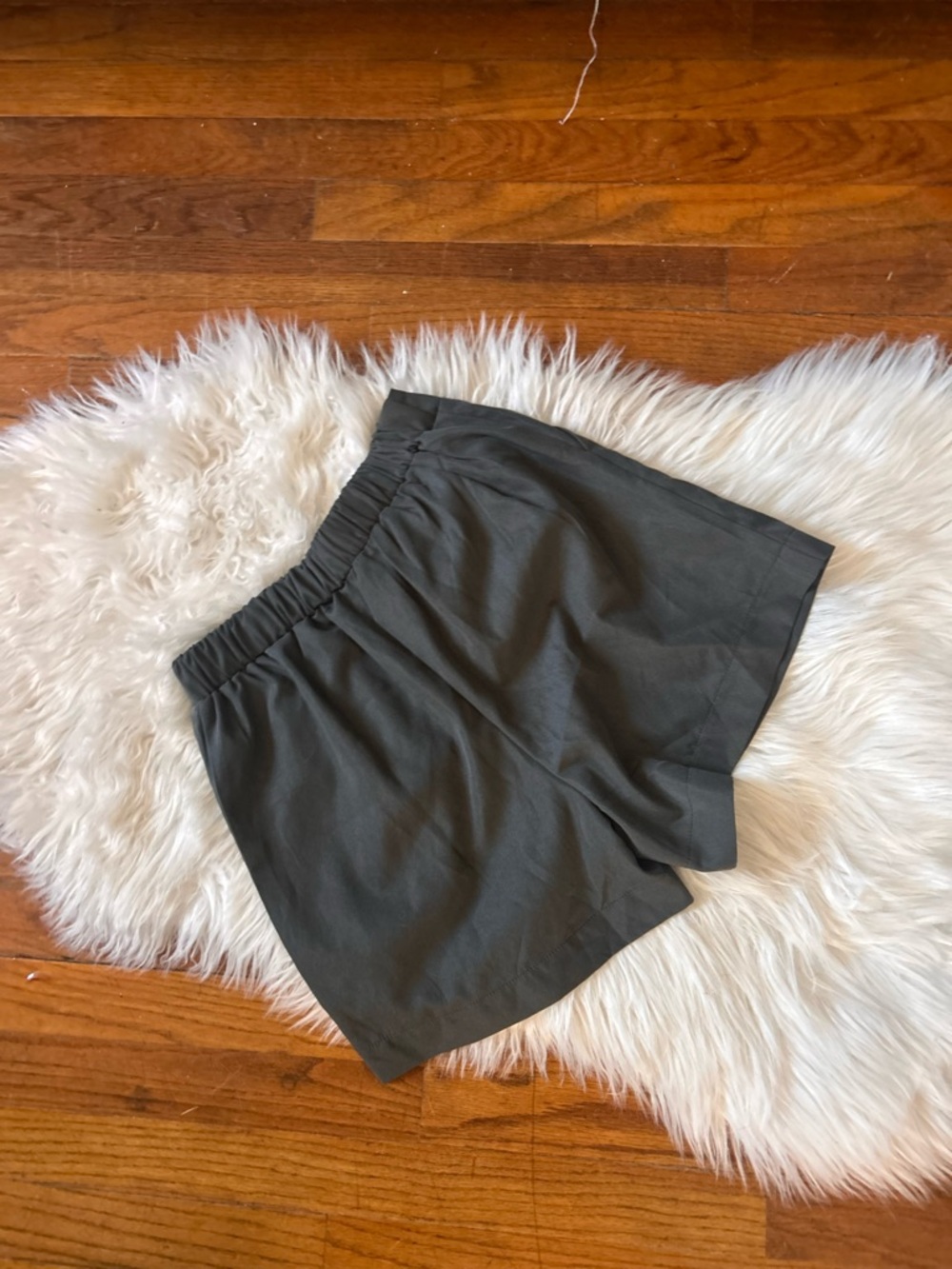 Women's Slate Grey Button Front Vest and Shorts Co-ord Set; Small - Picture 6 of 10